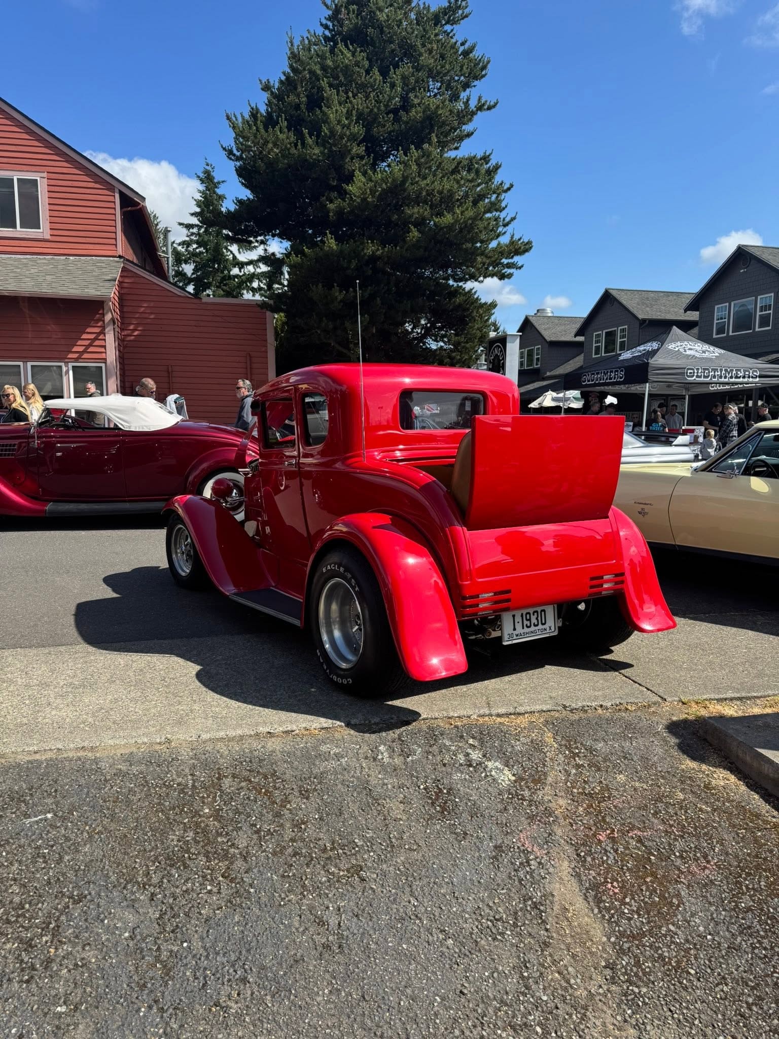 Classic car at the Northwest Old Timers Car Show in Old Town Silverdale