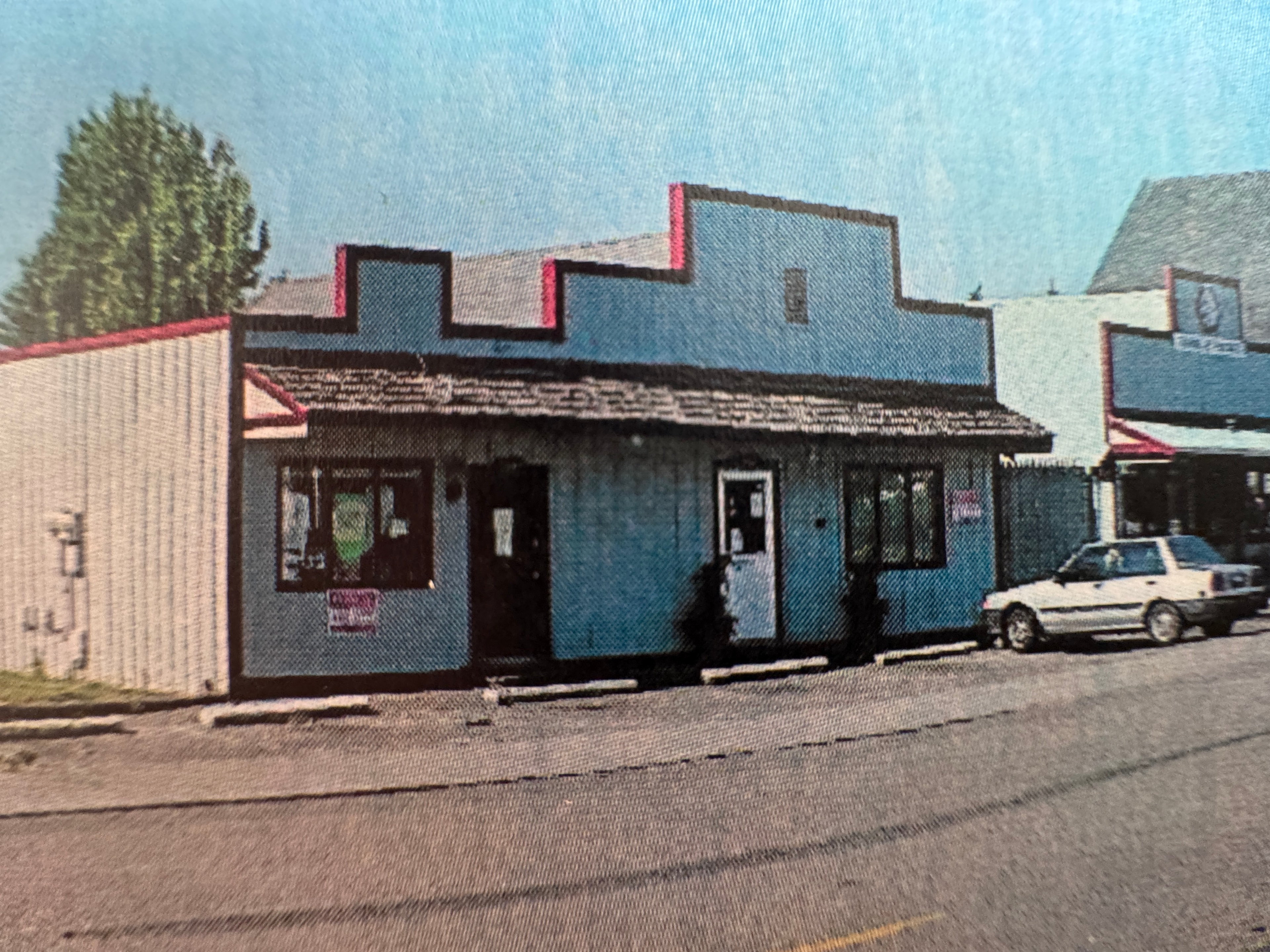 3421 NW Byron Street building circa 1970s, before Old Town Mercantile