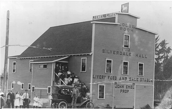 The Old Town Pub exterior on Byron Street, Silverdale, before its demolition in 2025